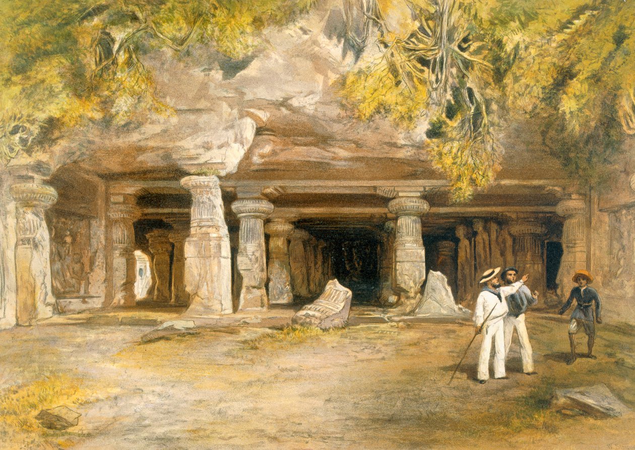 Die Höhle von Elephanta, aus 