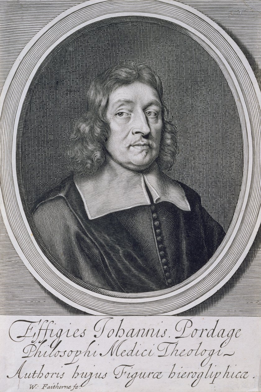 Porträt von John Pordage (1608-98) von William Faithorne