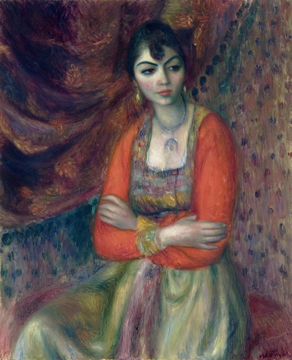 Armenisches Mädchen von William James Glackens