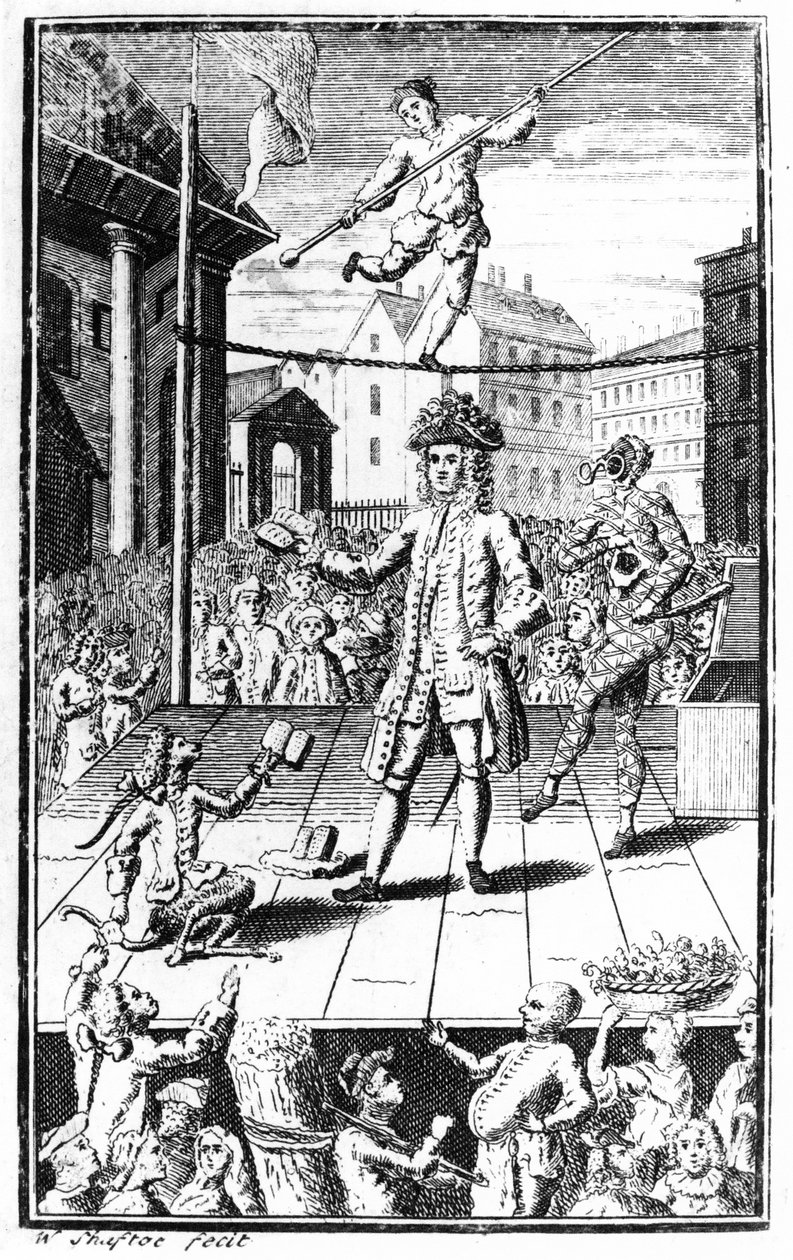 Satire auf Dr. Rock, ca. 1740 von William Shaftoe