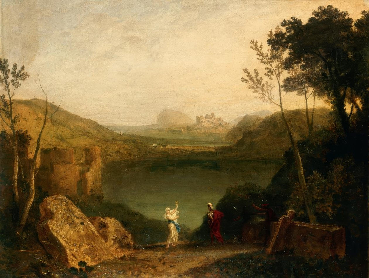 Aeneas und die Sibylle, See Avernus von Joseph Mallord William Turner