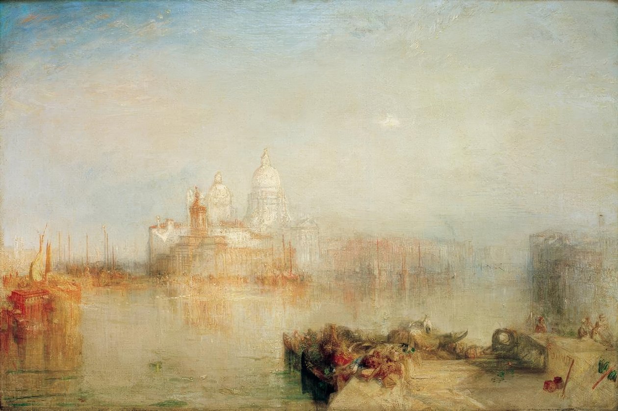 Dogana und Madonna della Salute, Venedig von Joseph Mallord William Turner