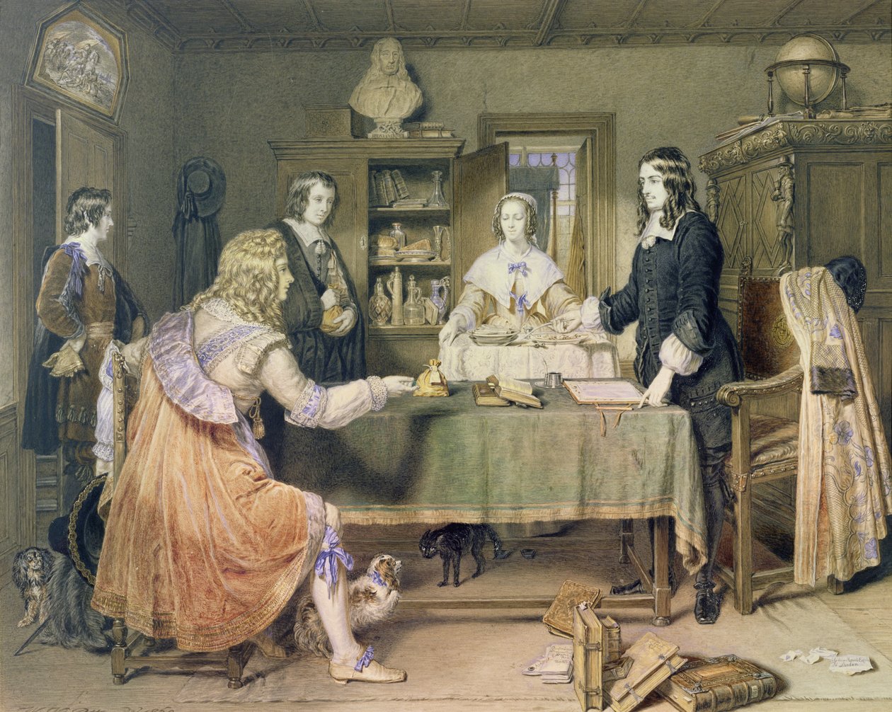 Die Versuchung von Andrew Marvell, 1860 von William Vandyke Patten