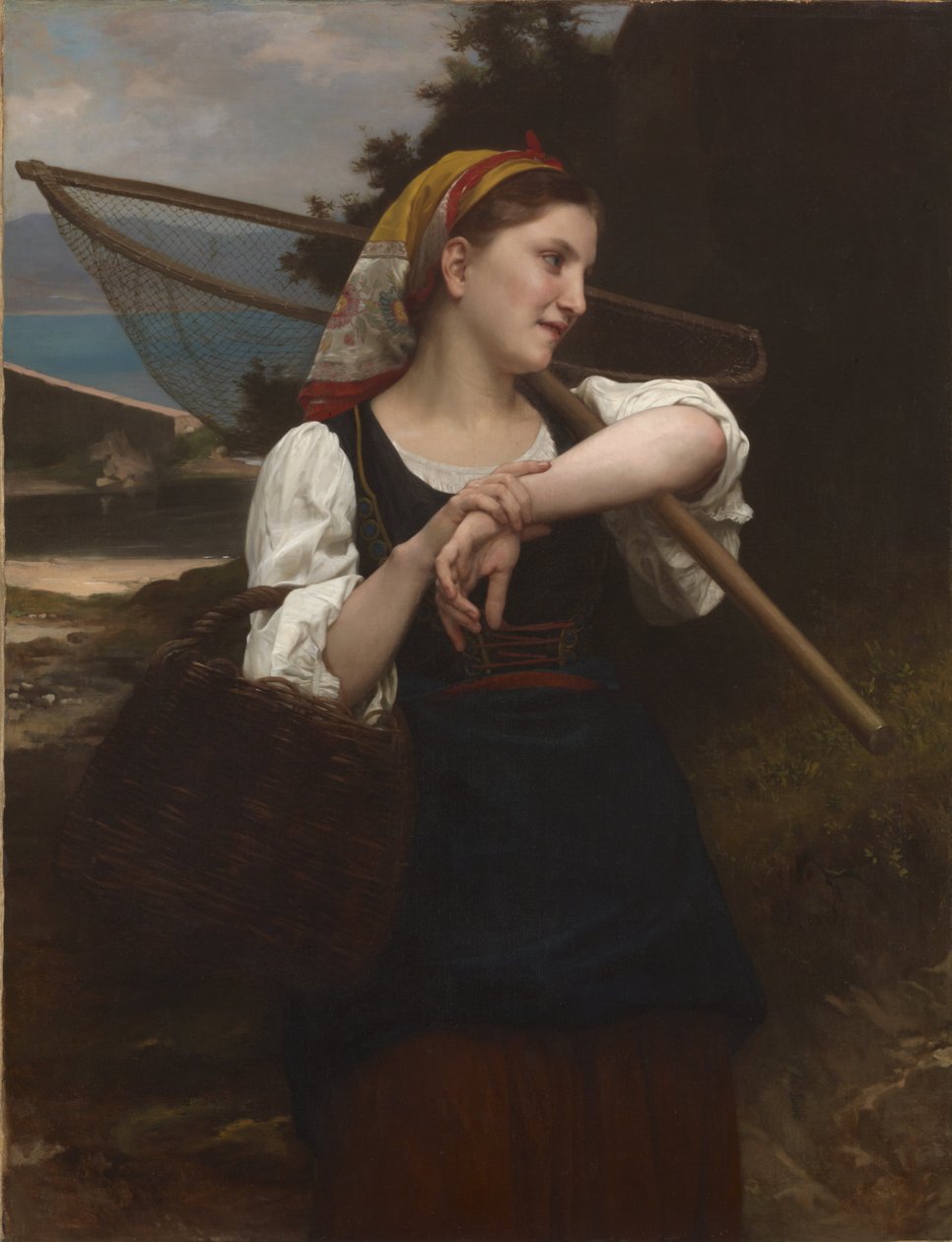 Tochter des Fischers von William-Adolphe Bouguereau