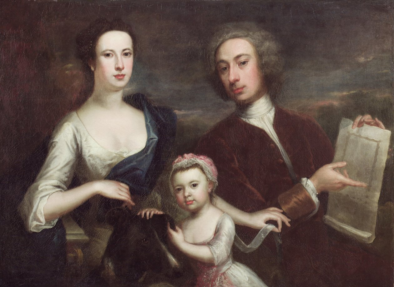 Porträt von Richard Boyle und Dorothy Savile von William (attr. to) Aikman