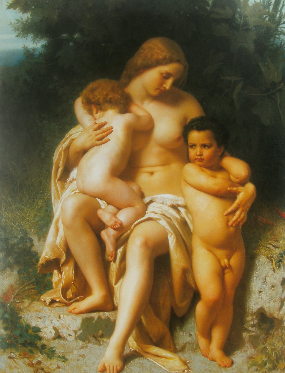 Première discorde von William Adolphe Bouguereau