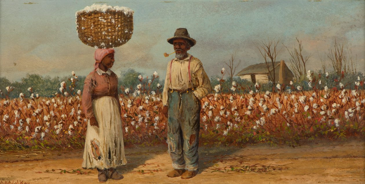 Baumwollpflücker, ca. 1890 von William Aiken Walker