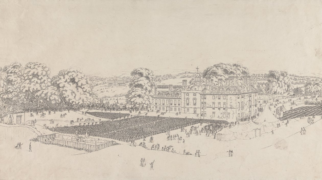 Abendessen für die Kentish Volunteers von William Alexander