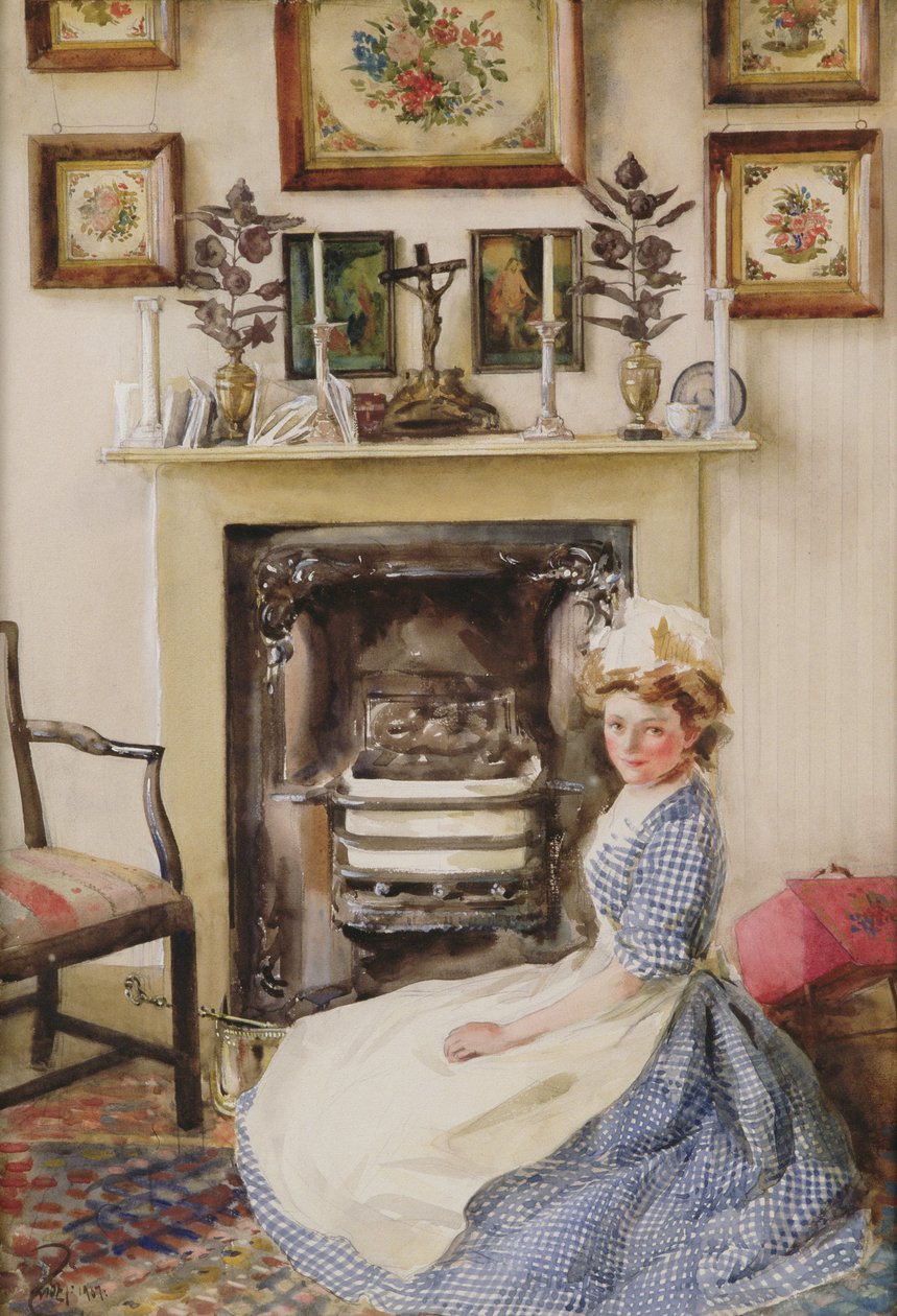 Das Feuerrost schwärzen, 1907 von William B. E. Rankin