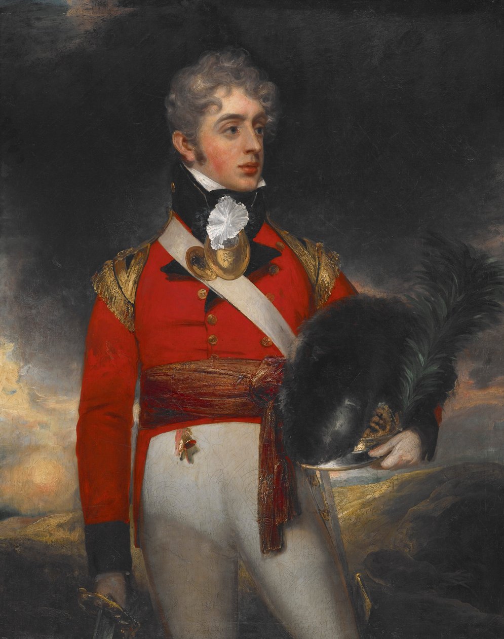 Leutnant John Pollock (John Pocock) von William Beechey