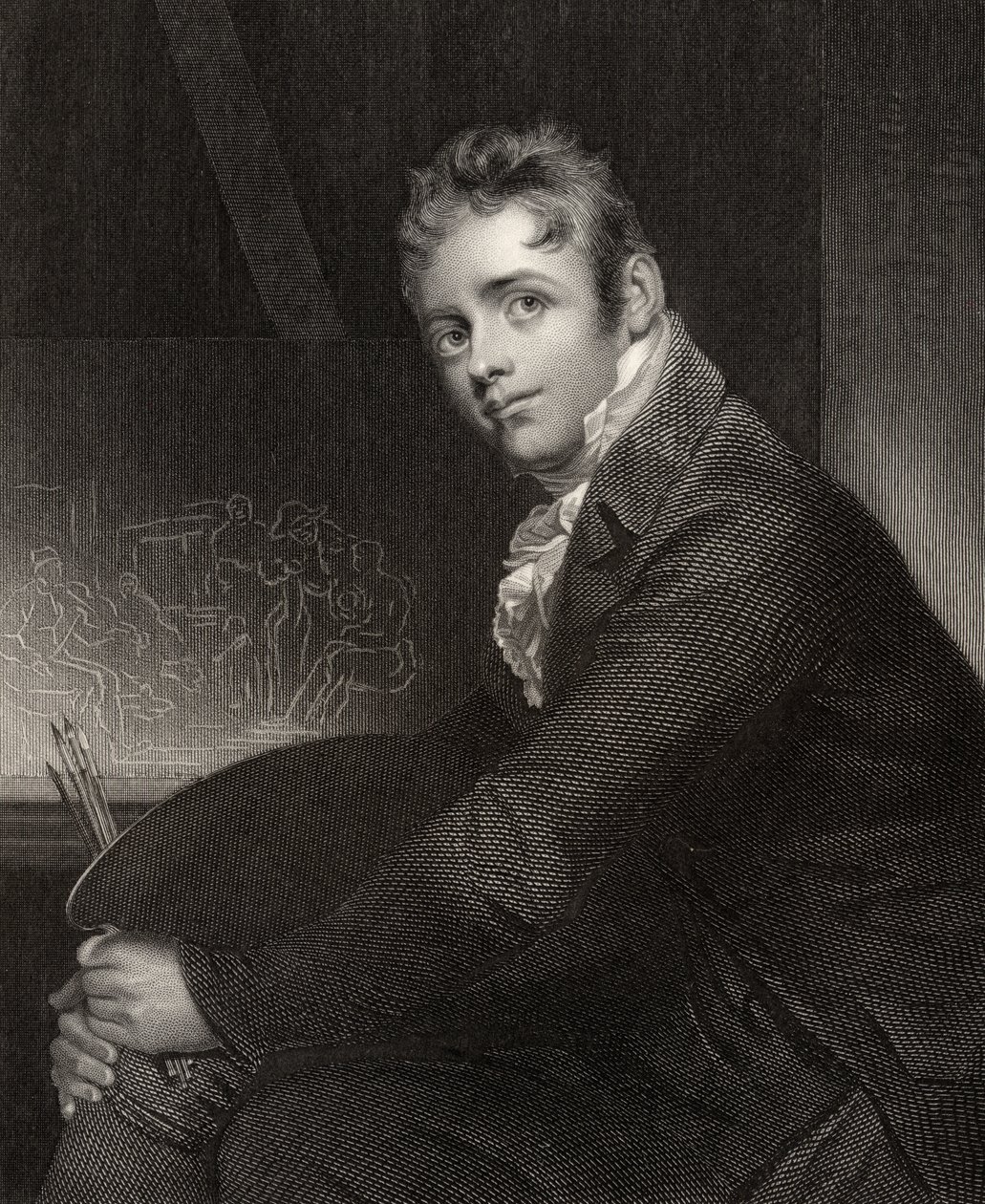 Sir David Wilkie, graviert von H. Robinson, aus 