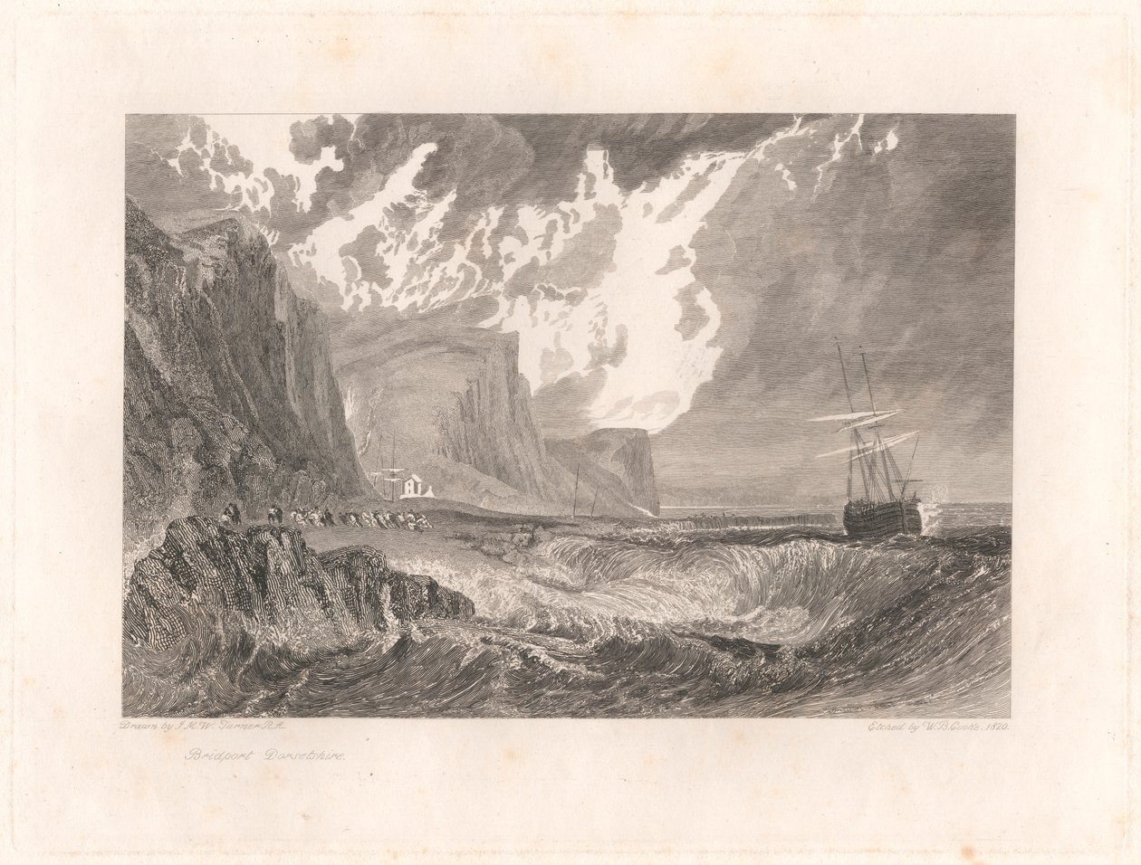 Bridport, Dorsetshire von William Bernard Cooke