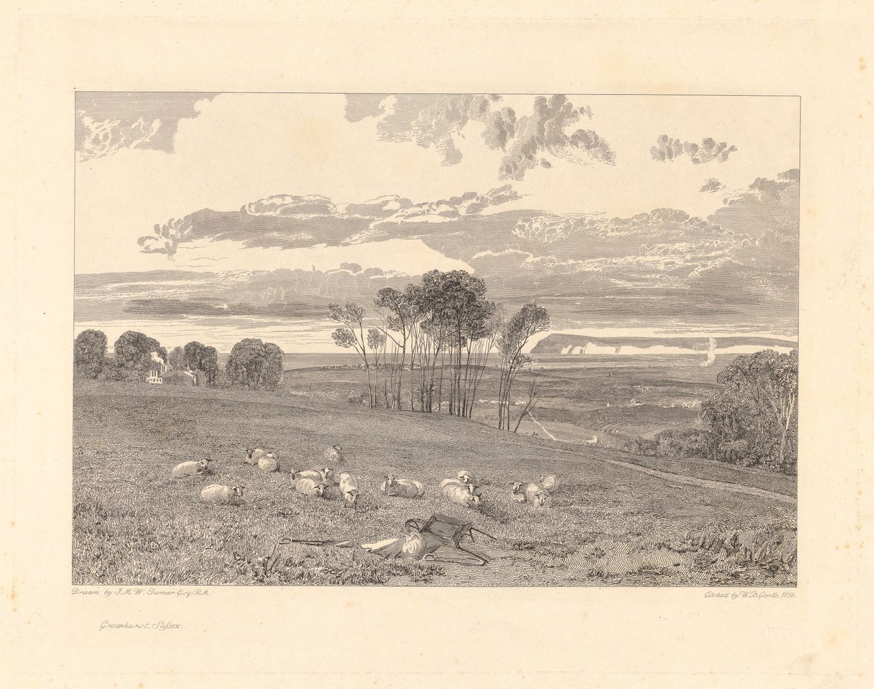 Crowhurst, Sussex von William Bernard Cooke