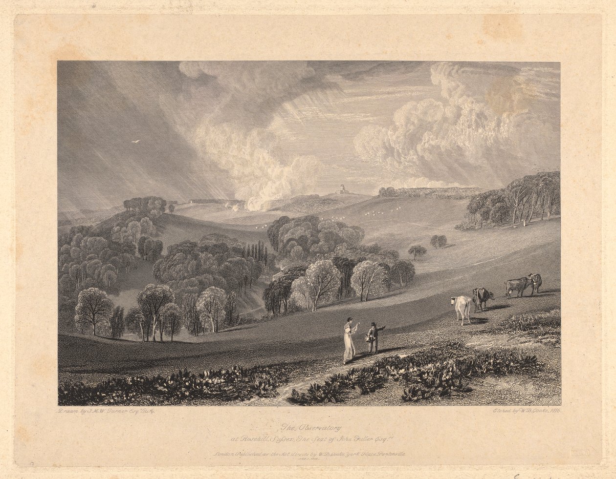 Das Observatorium in Rosehill, Sussex von William Bernard Cooke