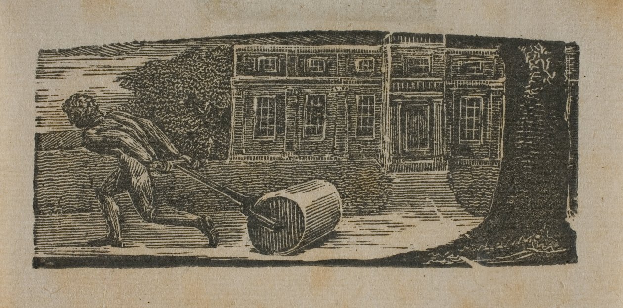 Ein rollender Stein ist immer moosfrei, aus den Pastoralen von Virgil von William Blake