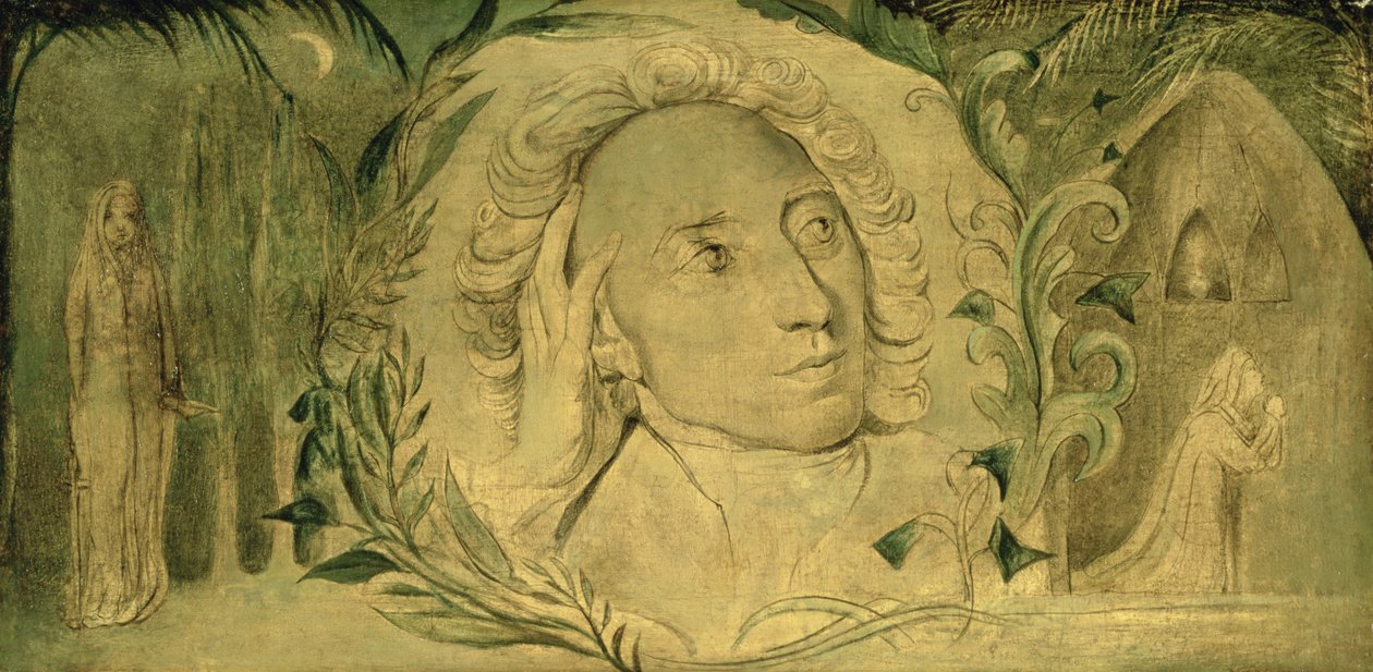 Alexander Pope, ca. 1800-03 von William Blake