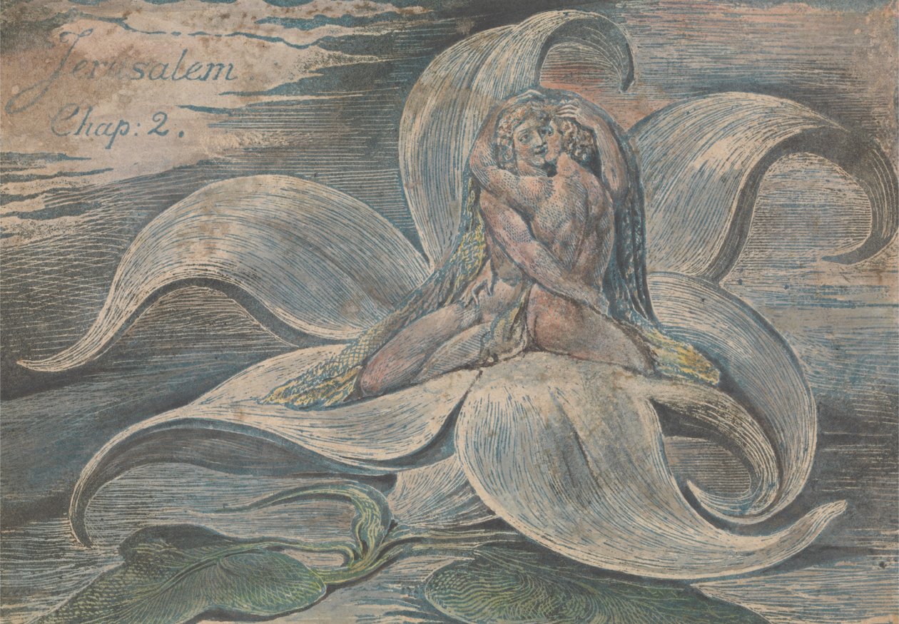 Jerusalem, Platte 28 Probedruck von William Blake