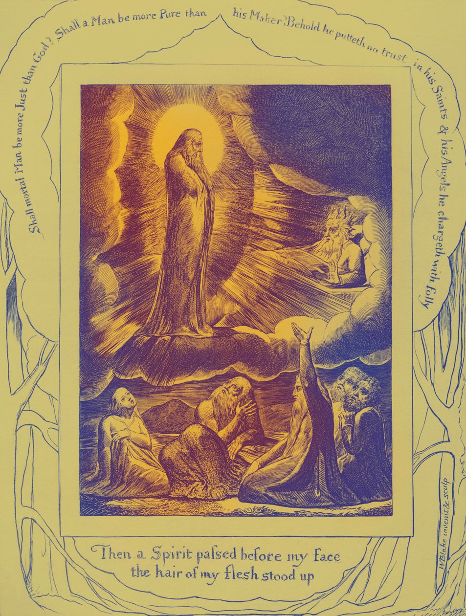 Das Buch Hiob Illustrationen von William Blake von William Blake
