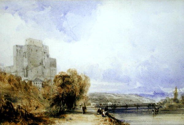 Schloss Montboucher von William Callow