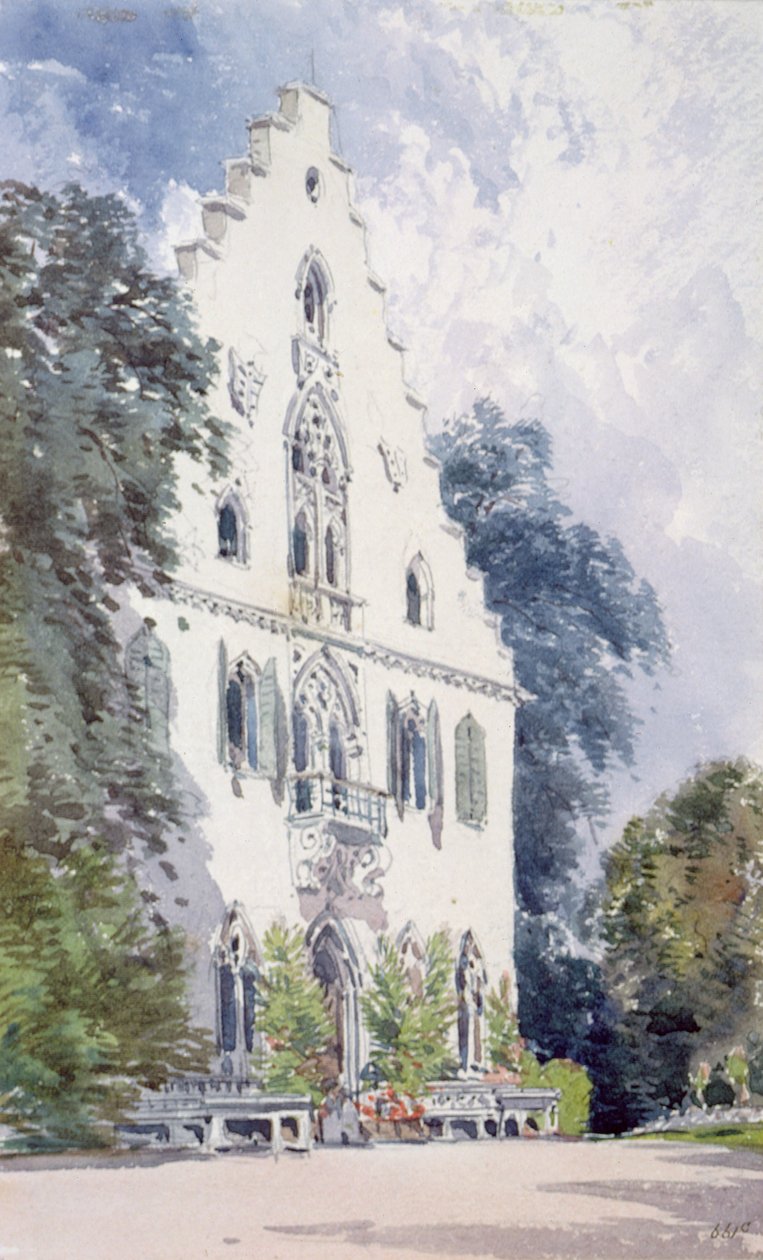 Erinnerungen an Rosenau, den Geburtsort von HRH dem Prinzgemahl, Ehemann von Königin Victoria von William Callow