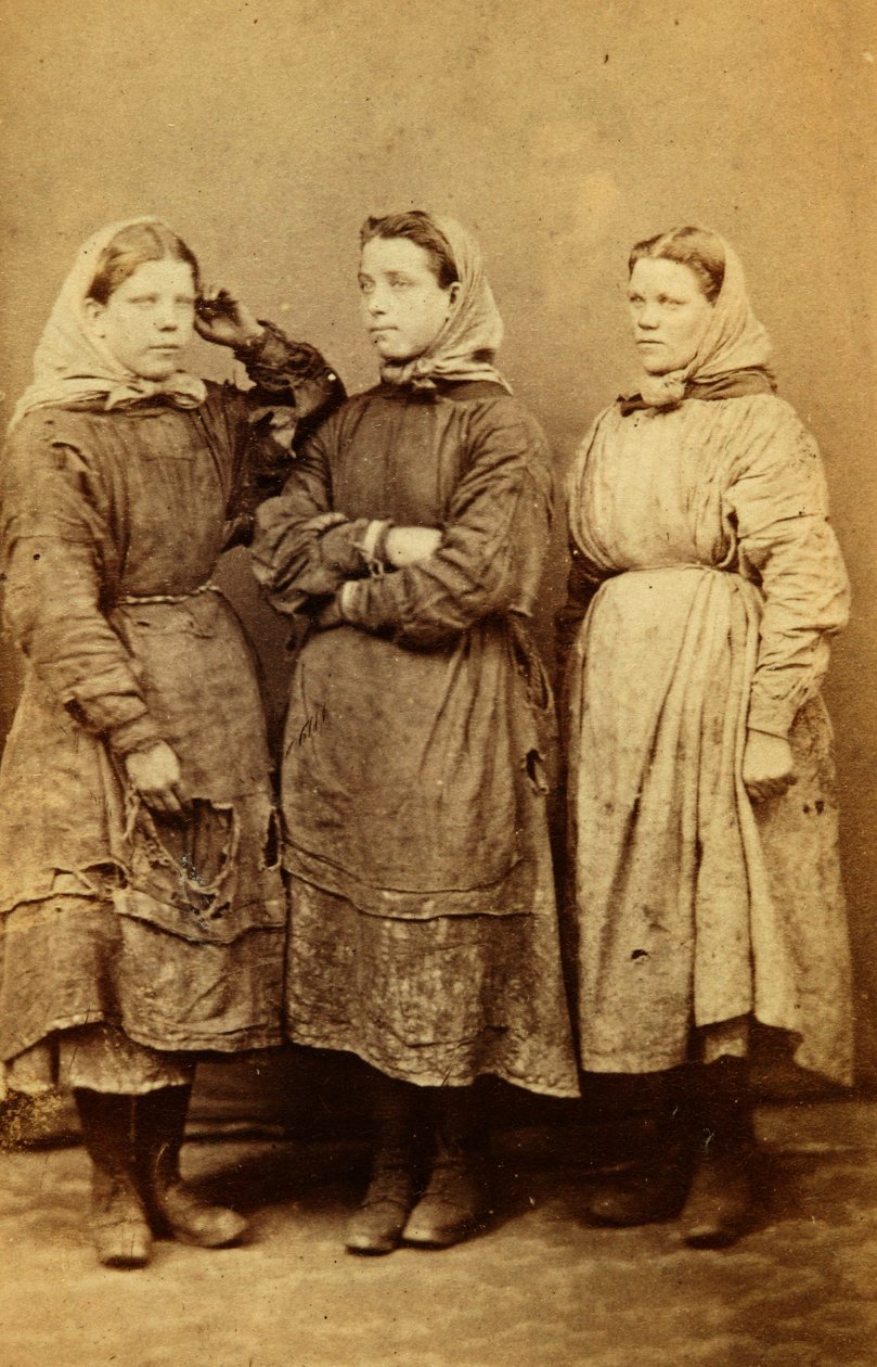 Arbeiter aus den Tredegar Eisenwerken, Wales von William Clayton