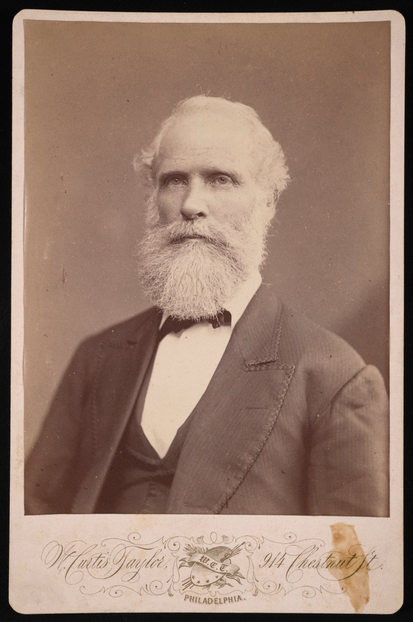 Porträt von Garland Carr Broadhead 1827-1912 von William Curtis Taylor