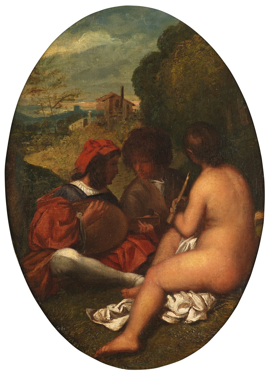 Pastorales Konzert, nach Tizian von William Etty