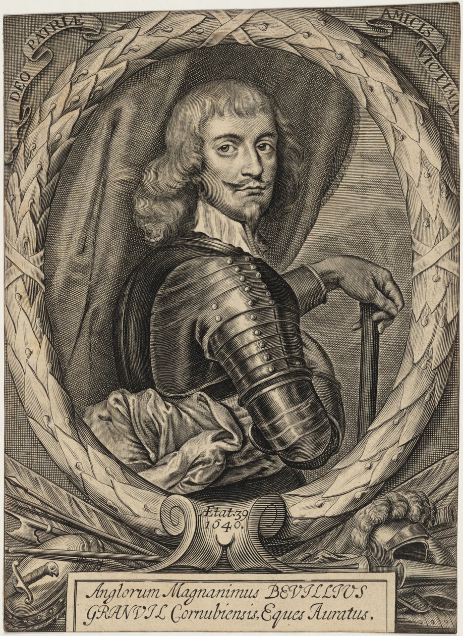 Sir Bevil Grenville von William Faithorne