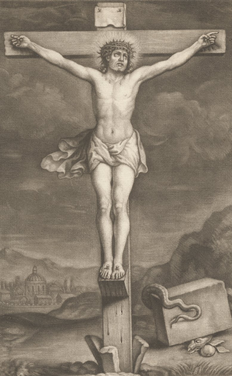 Die Kreuzigung von William Faithorne