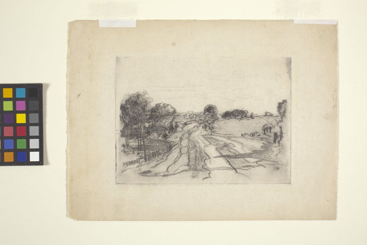 Landschaft mit Bach von William Forsyth