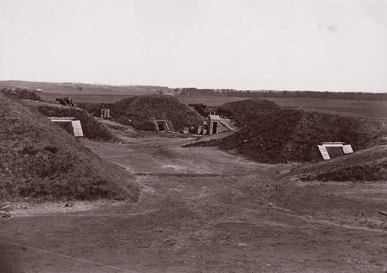 Fort Darling, James River, ca. 1865 von William Frank Browne