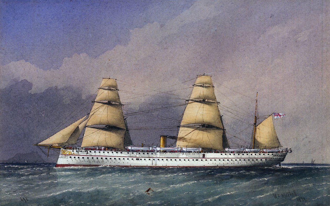Das Schiff HMS 