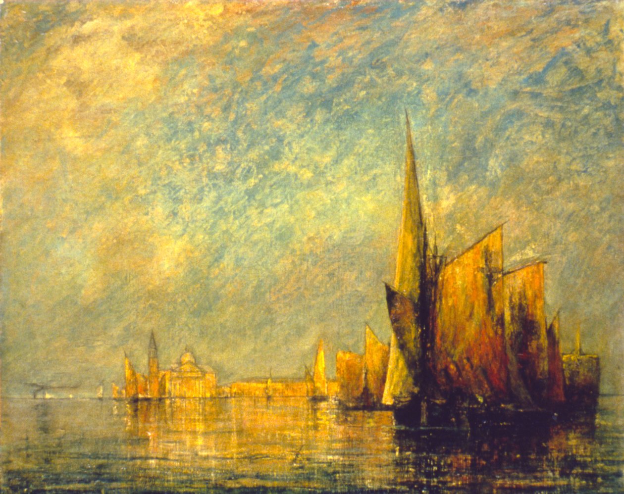 Sonnenuntergang, San Giorgio von William Gedney Bunce