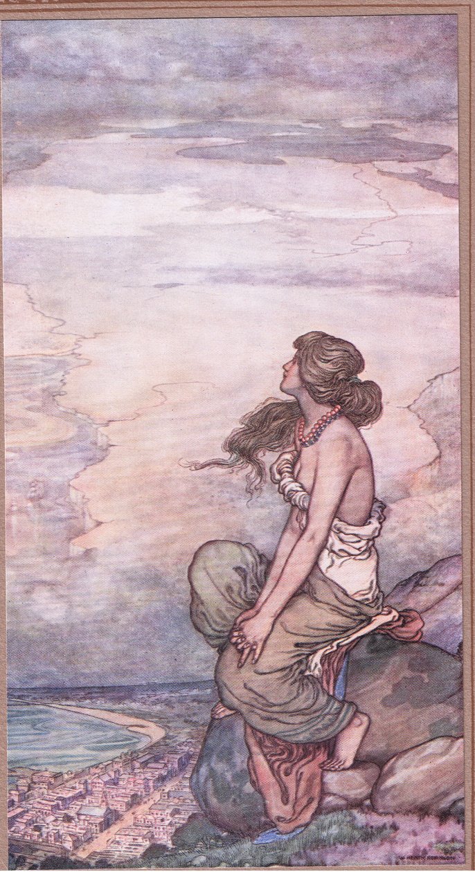 Kapstadt. Gegrüßt! Von Hand zu Hand geschnappt und gehandelt von William Heath Robinson