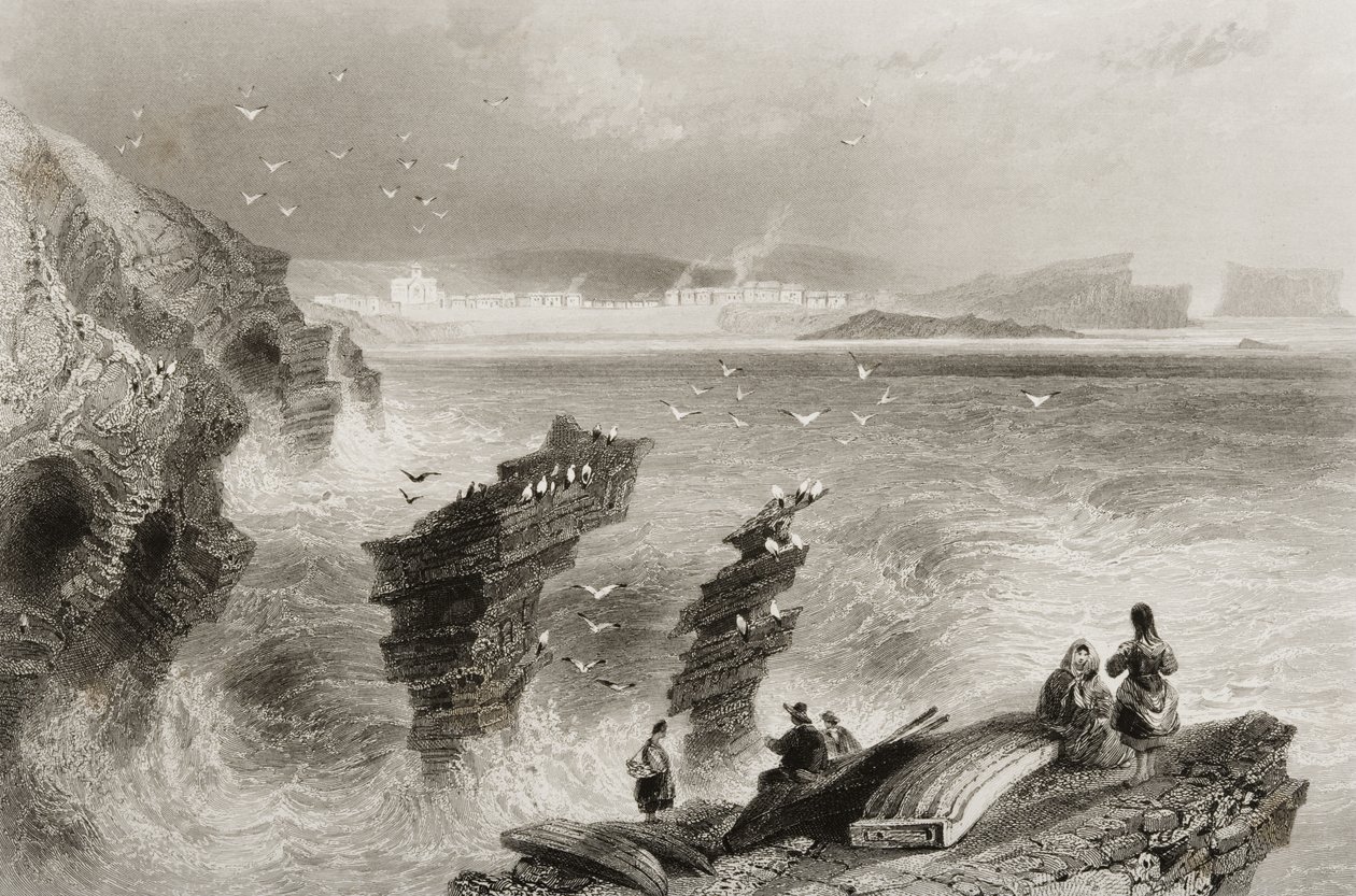 Kilkee, County Clare, Irland, aus 