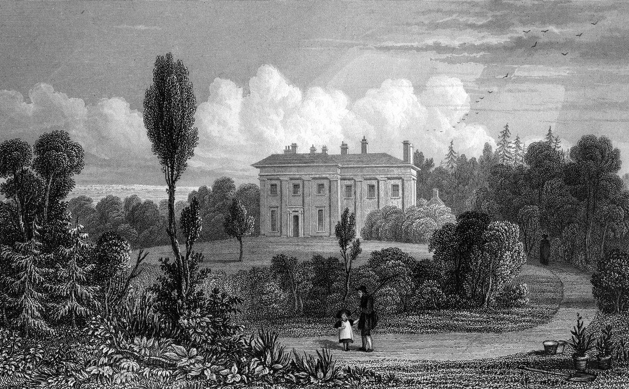 Riffhams Lodge, Essex, 1835 von William Henry Bartlett
