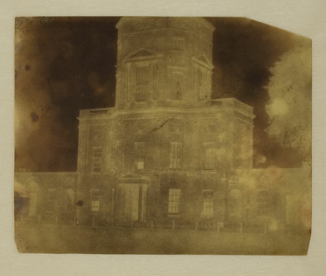 Basis der Radcliffe-Bibliothek, Oxford von William Henry Fox Talbot