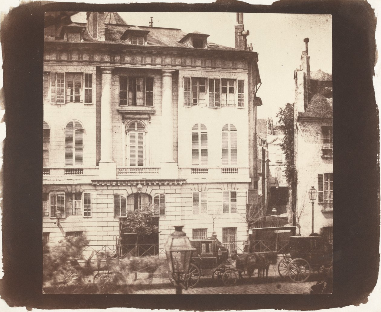 Die Boulevards von Paris, 1843 von William Henry Fox Talbot