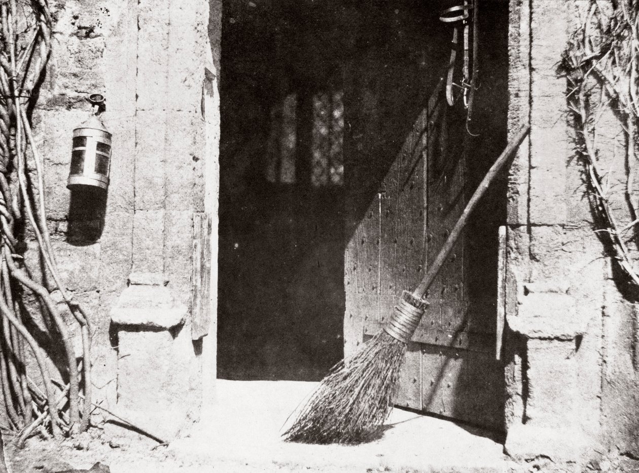 Die offene Tür, März 1843 von William Henry Fox Talbot