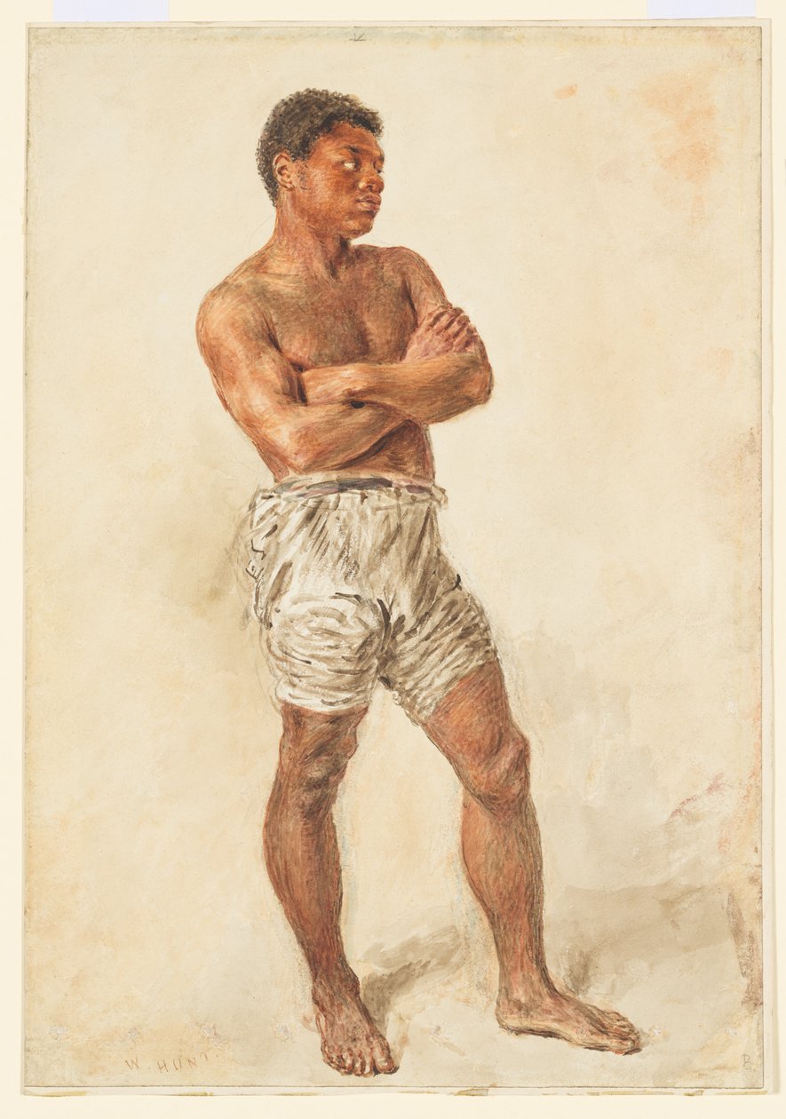 Studie eines jungen Modells von William Henry Hunt