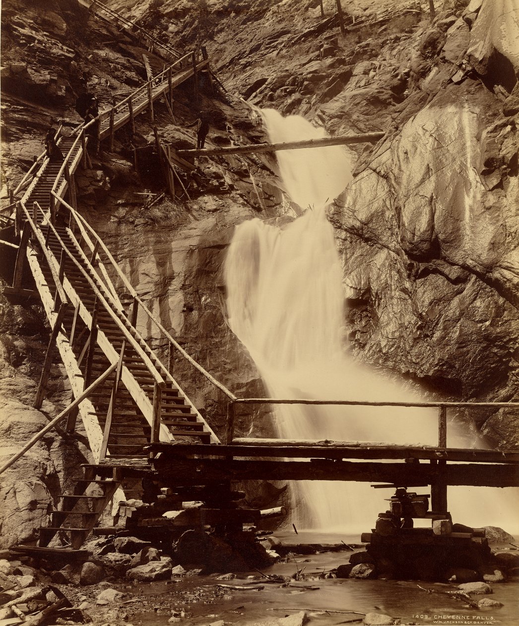 Cheyenne-Fälle von William Henry Jackson