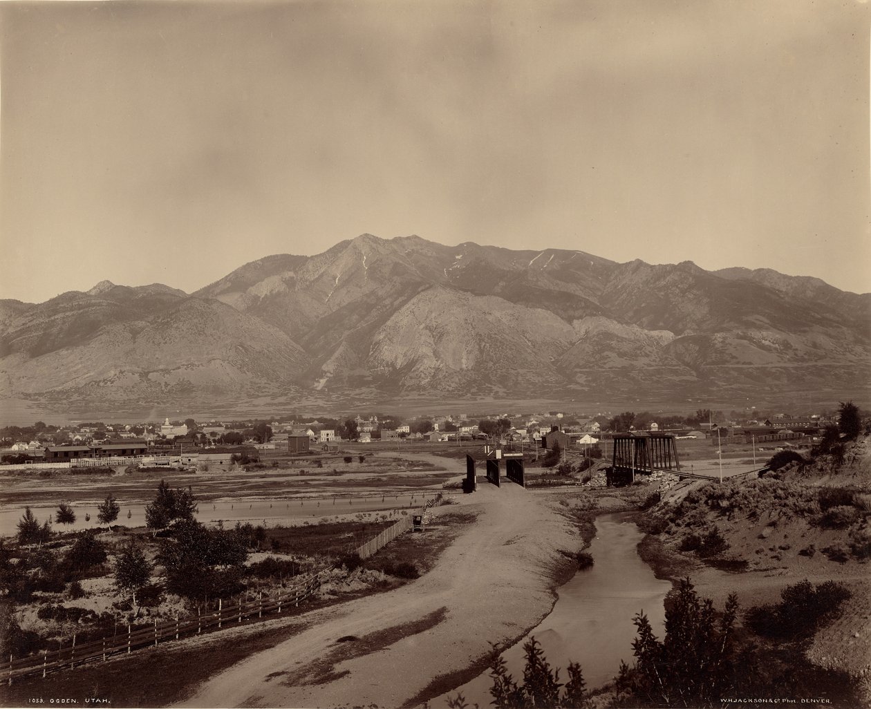 Ogden, Utah von William Henry Jackson