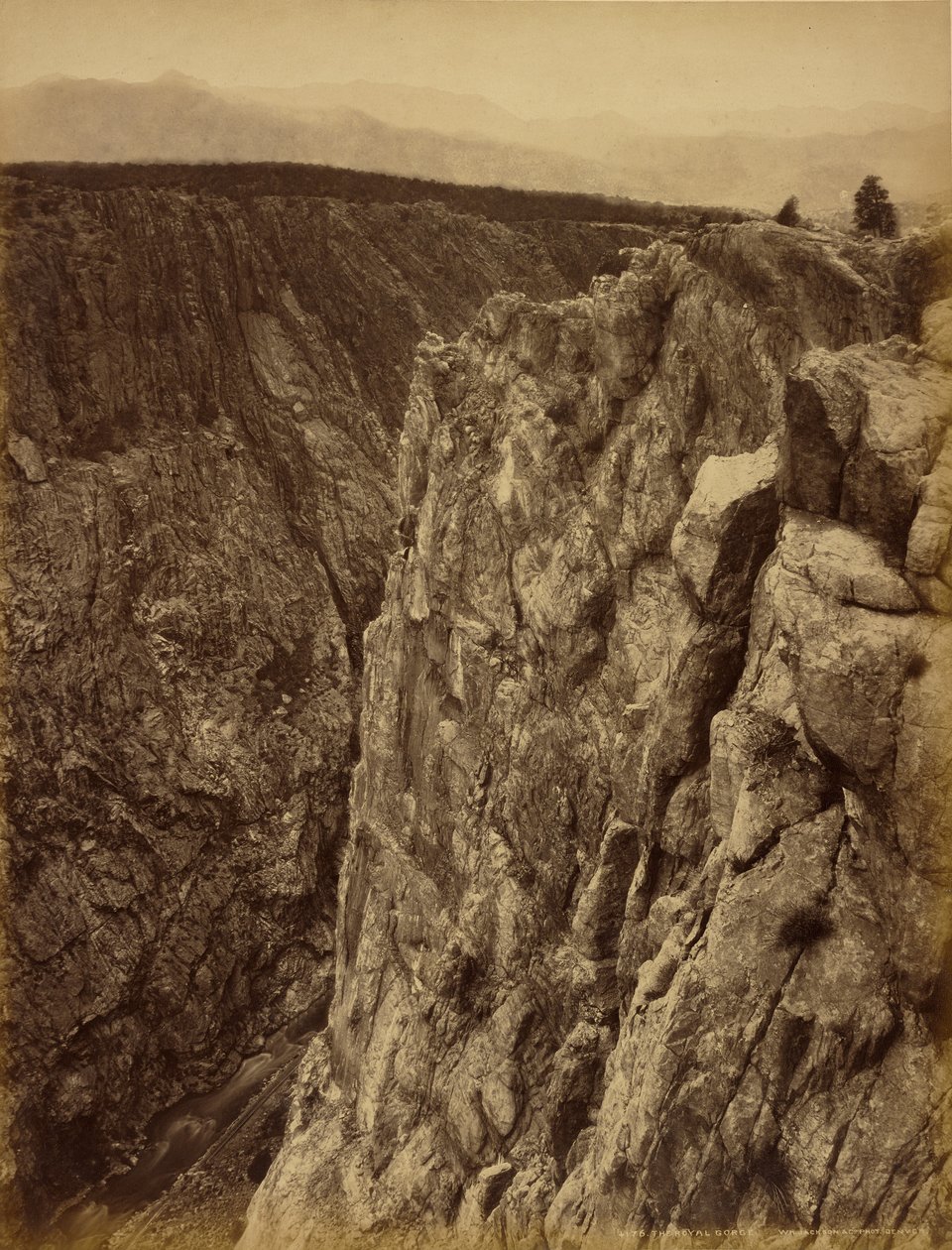 Die Königsschlucht von William Henry Jackson