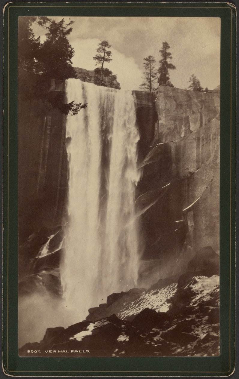 Vernal Falls von William Henry Jackson