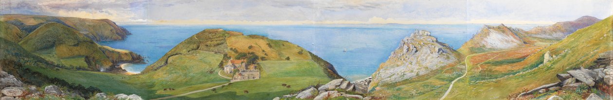 Das Tal der Felsen von William Henry Millais