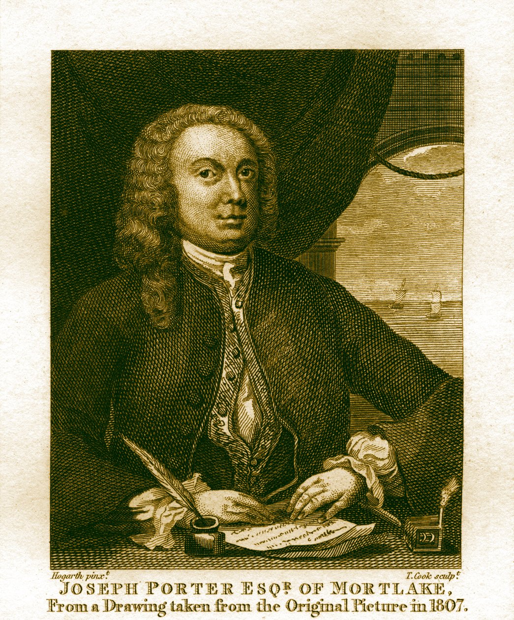 Joseph Porter von William Hogarth von William Hogarth
