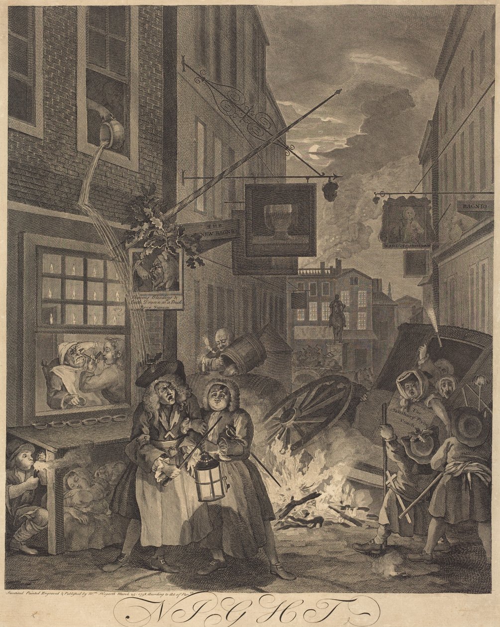 Nacht von William Hogarth