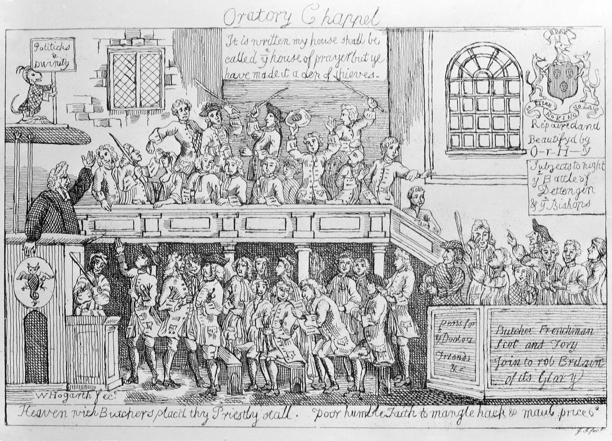Oratoriumskapelle von William Hogarth