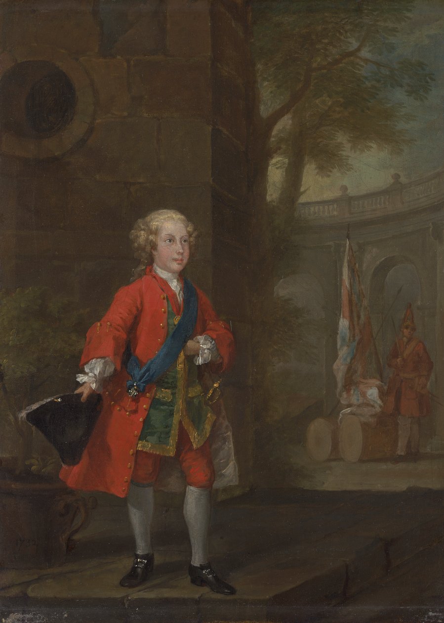 William Augustus, Herzog von Cumberland von William Hogarth
