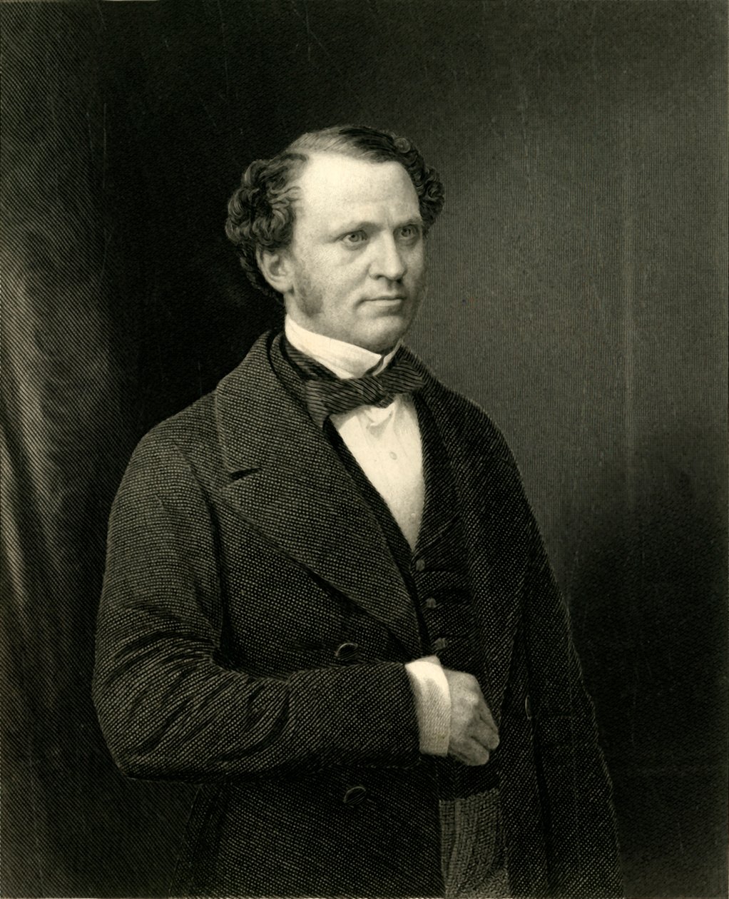 Der ehrenwerte Edward Henry Stanley, Earl of Derby, ca. 1872 von William Holl